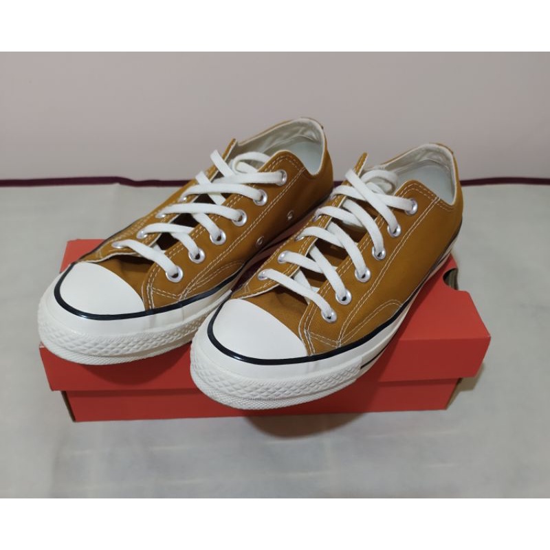 converse 1970 卡其色低筒 24.5 二手 寬楦