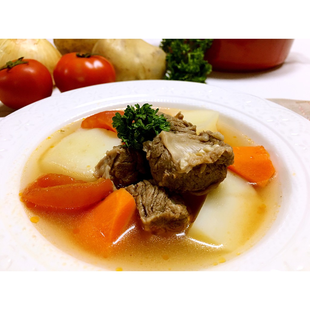 義式牛肉蔬菜湯(低卡無鹽)