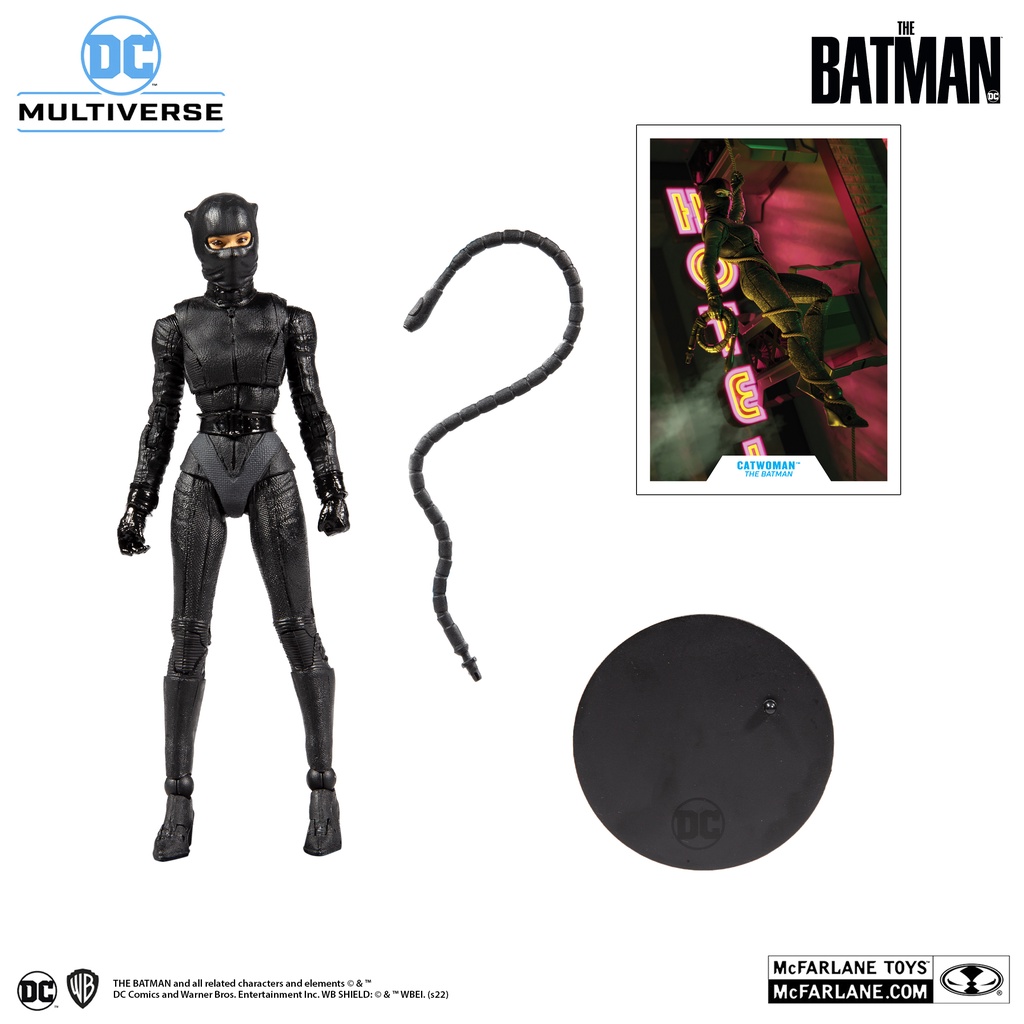 預購｜McFarlane 麥法蘭 The Batman 蝙蝠俠 2022 Catwoman 貓女 瑟琳娜·凱爾