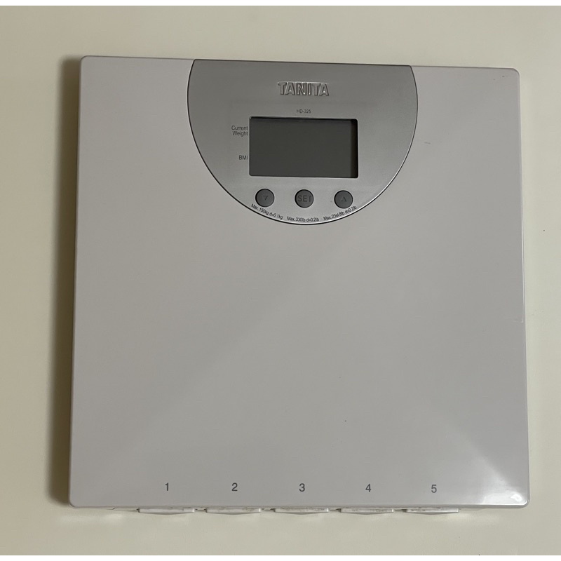 日本TANITA電子BMI體重計HD325（二手）