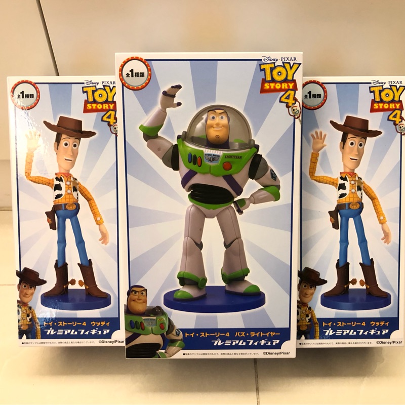 玩具總動員4 日本帶回胡迪巴斯公仔sega景品 蝦皮購物