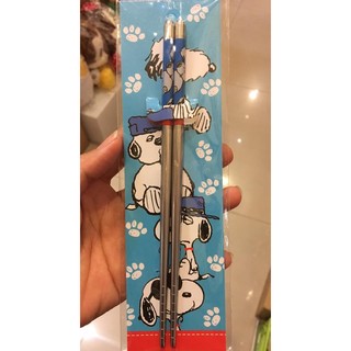 阿虎會社【B - 756】正版 snoopy 史努比 史奴比 朋友們 不鏽鋼筷子 餐具 環保筷 婚禮小物