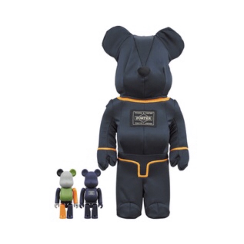 BE@RBRICK X PORTER 聯名款400%+100%x2 (可先聊聊，勿直接下標）