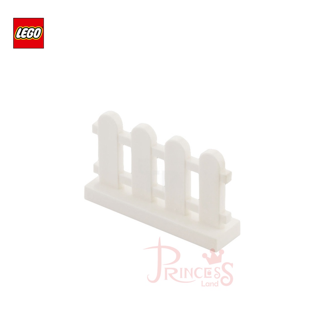 公主樂糕殿 LEGO 33303 白色 柵欄 欄杆 圍欄 圍籬 1x4x2 T222