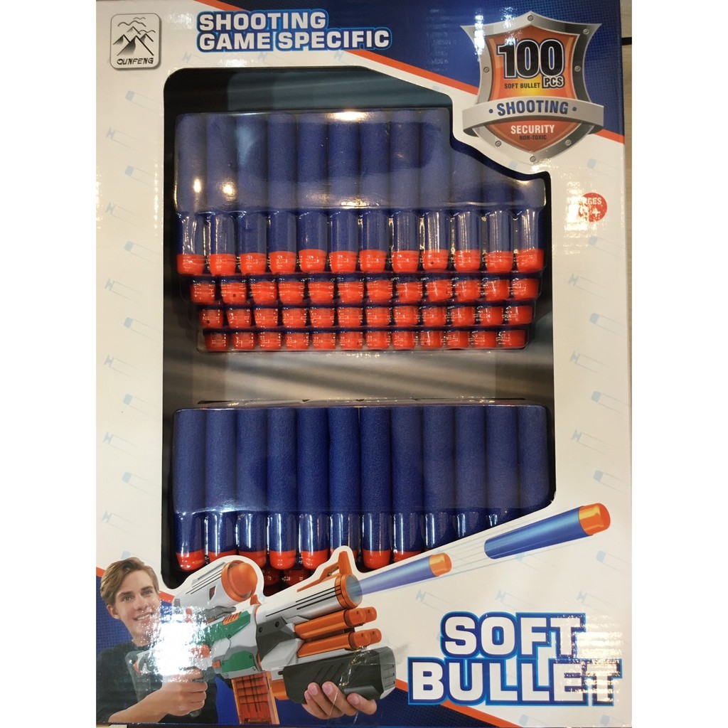 [TC玩具] NERF 副廠子彈補充包 100發子彈 軟彈槍 100入圓頭子彈補充包 原價299 特價