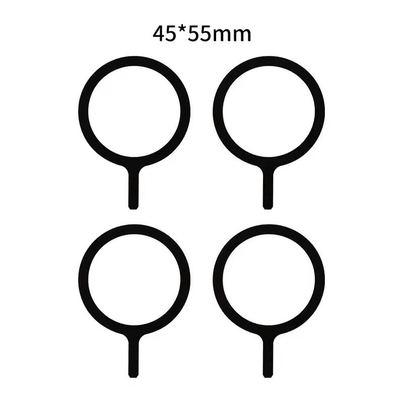 磁性金屬板貼紙環適用於無線充電器磁鐵車載手機支架鐵片適用於 iPhone 14 13 12 11