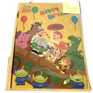 【現貨】正版 迪士尼Disney 玩具總動員 Q版 Toy Story 生日卡片 萬用卡 祝賀卡片 胡迪巴斯三眼怪