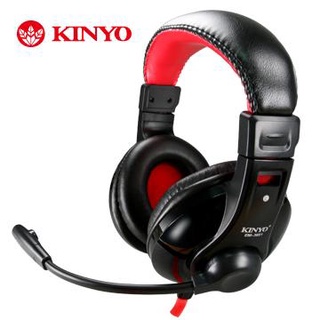 【KINYO公司貨】 EM-3651 耳機麥克風 耳麥 立體聲頭罩式耳麥 超重低音立體聲耳機麥克風