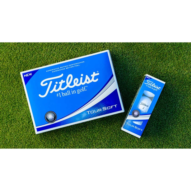 正品 Titleist 高爾夫球 tour soft