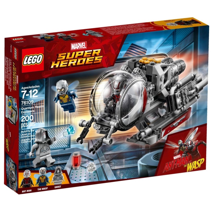 Lego 76109 樂高 超級英雄 蟻人和黃蜂女 Quantum Realm Explorers