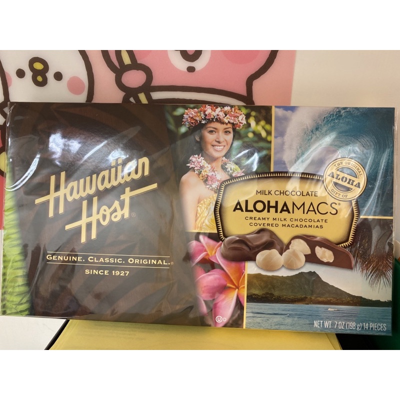 夏威夷豆巧克力禮盒全新