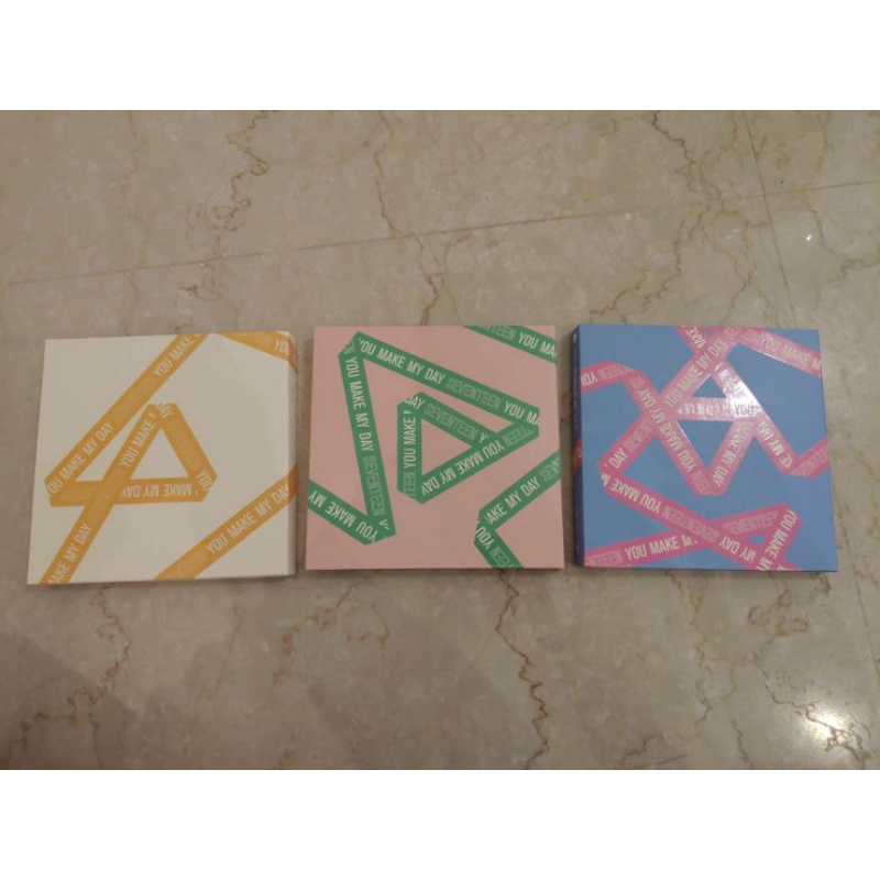 Seventeen You Make My Day 專輯的價格推薦 21年7月 比價比個夠biggo