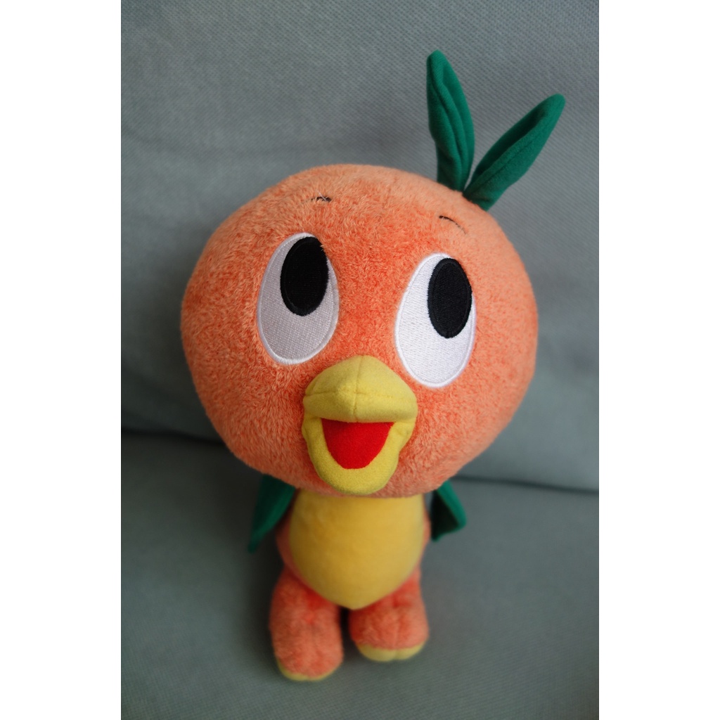 日本 橘子鳥 企業 娃娃 玩偶