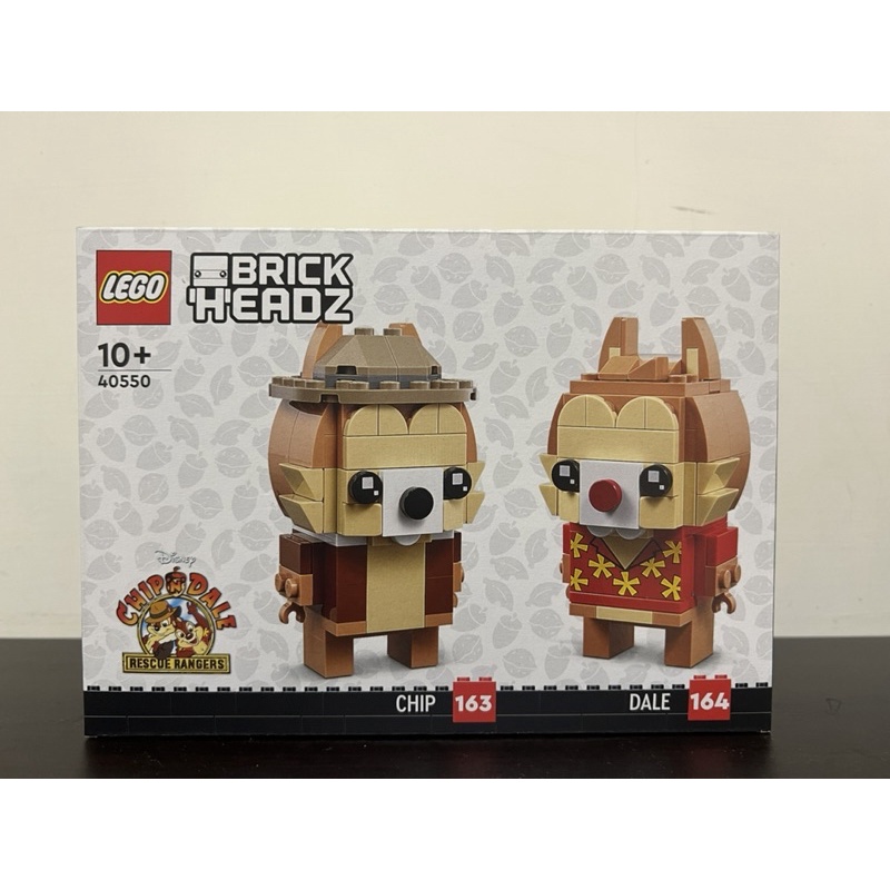 全新樂高現貨 LEGO 40550 奇奇與蒂蒂 Brick Headz系列