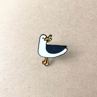 可愛小鴿子 Peace Dove 金屬別針 #ag
