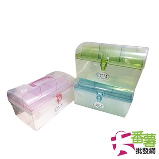 {工具箱}佳斯捷 3143大糖果陽光收納箱/文具盒/整理盒/收納盒 [02A1] - 大番薯批發網