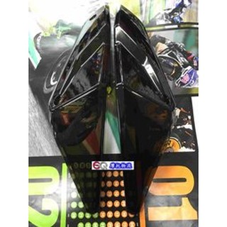 EQ摩托物流 EGIN JETS JET S 二代 POWER 後 後方向燈殼 燻黑 暗灰