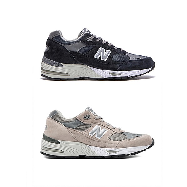 【NEW BALANCE】NB 991 英美鞋 休閒鞋 復古鞋 海軍藍 元祖灰 男鞋 -M991NV M991GL