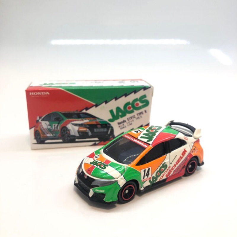 Tomica 二改 jaccs 喜美 (水貼覆膜)(大陸二改)