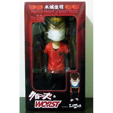 玩具部落 極惡王武裝戰線我是大哥大搖頭人形公仔鈴蘭本城俊明全新特價991元起標就賣一 蝦皮購物