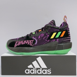 adidas DAME 7 EXTPLY GCA 男生 黑紫色 舒適 透氣 緩震 運動 籃球鞋 H67750