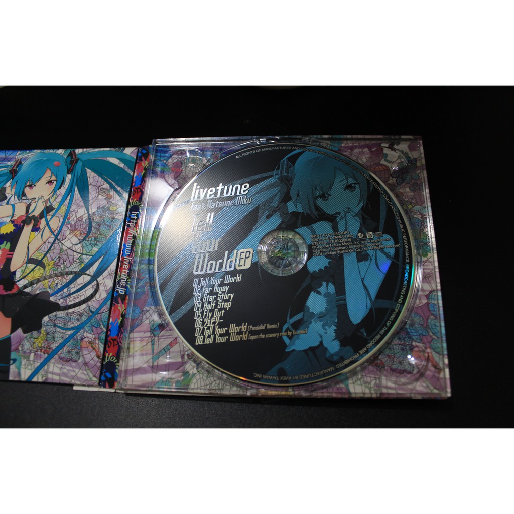 Tell Your World Ep Livetune Feat 初音未來 蝦皮購物