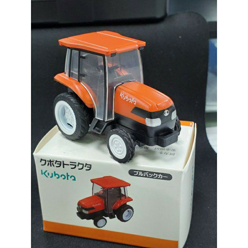 Kubota久保田 農機割稻機曳引機小車農耕機拖拉機火犁仔禮物禮物贈品公仔模型玩具q版 蝦皮購物