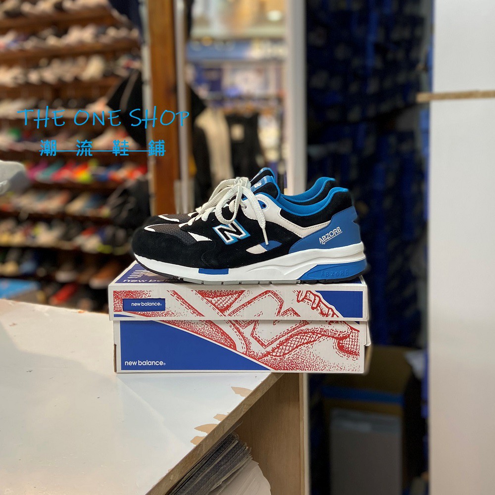 TheOneShop New Balance NB 1600 CM1600BW 黑色 藍色 黑藍 麂皮 復古 慢跑鞋