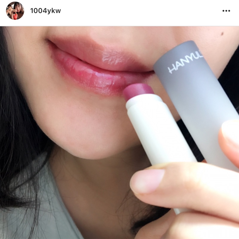 預購hanyul 韓律潤色護唇膏2017新款唇護唇lip Balm Pure Artemisia Ptt 蝦皮購物