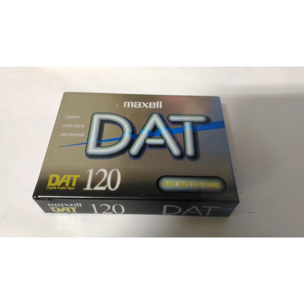 maxell 120分鐘DAT帶 DM120DAT錄音帶剩1卷(全新品)(請先詢問再下標)