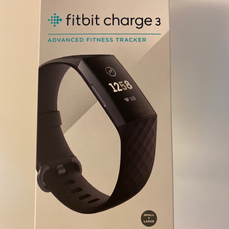全新公司貨 現貨 Fitbit Charge 3 智慧手環 經典款（黑） 運動 手環 睡眠 游泳 跑步