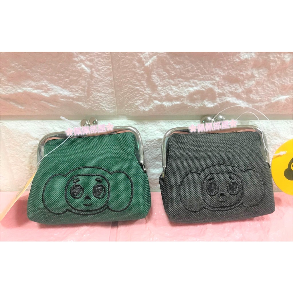 【✿佩佩部屋✿】日本正版 日貨 大耳查布 俄羅斯 大耳猴 珠扣零錢包 珠扣包 零錢包 小錢包 鐵口零錢包