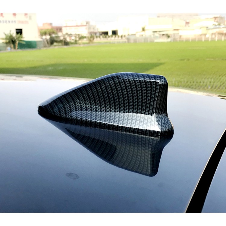 IDFR ODE 汽車精品 Toyota Harrier 鯊魚鰭天線 黏貼式 碳纖紋