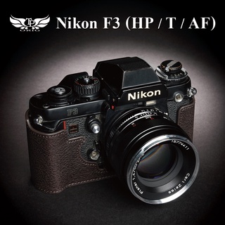 【TP ORIG】適用於 Nikon F3 / F3HP / F3T / F3AF 真皮底座 皮套【可訂作日期背蓋款】