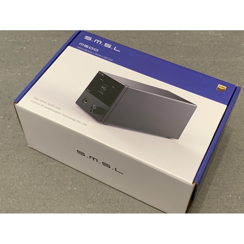 [漢怡代理極新品］SMSL M500 耳機擴大機/耳擴 MQA DAC