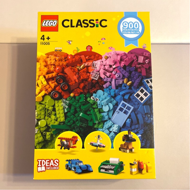 「全新」LEGO 11005 Classic 歡樂創意顆粒套裝900pcs