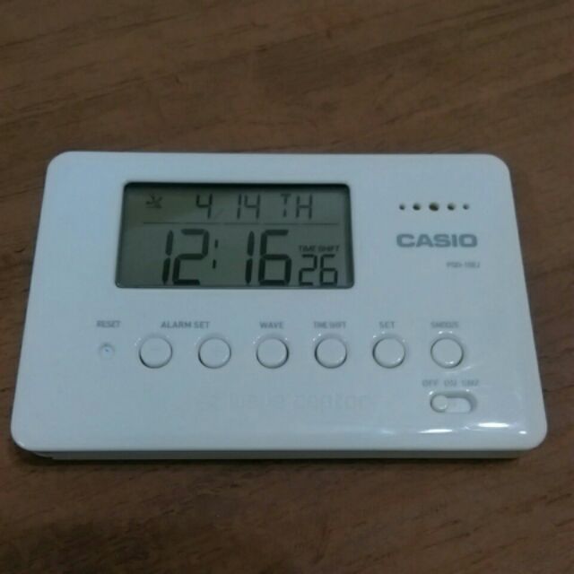 (現貨八折三天)電波鬧鐘 卡西歐CASIO旅行便攜 名片型 小巧超薄 電波時計