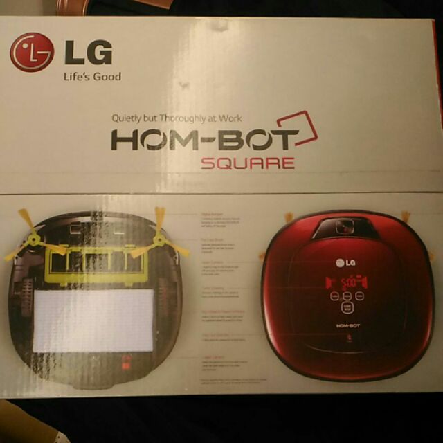 LG HOM-BOT SQUARE 掃地機器人 VR64702LVM