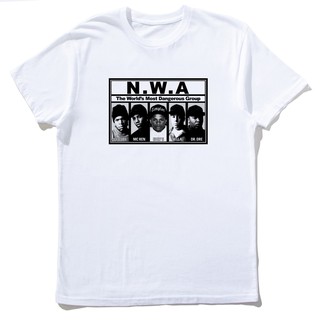 【快速出貨】N.W.A 短袖T恤 白色 NWA Ice Cube Dr. Dre Eazy E Yella