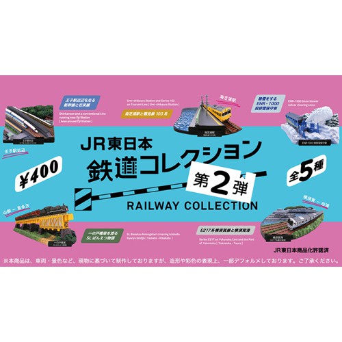 海洋堂 JR東日本鉄道コレクション JR東日本地鐵第2彈