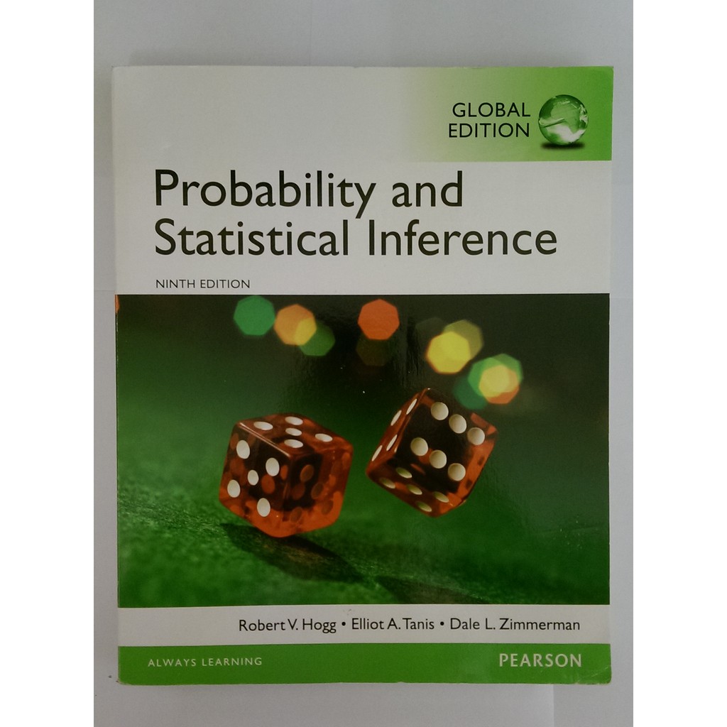 [高等統計學]Probability and Statistical Inference,9th,Hogg
