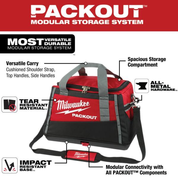 Milwaukee 48-22-8322 51CM. PACKOUT 特大工具包可堆疊系統工具袋