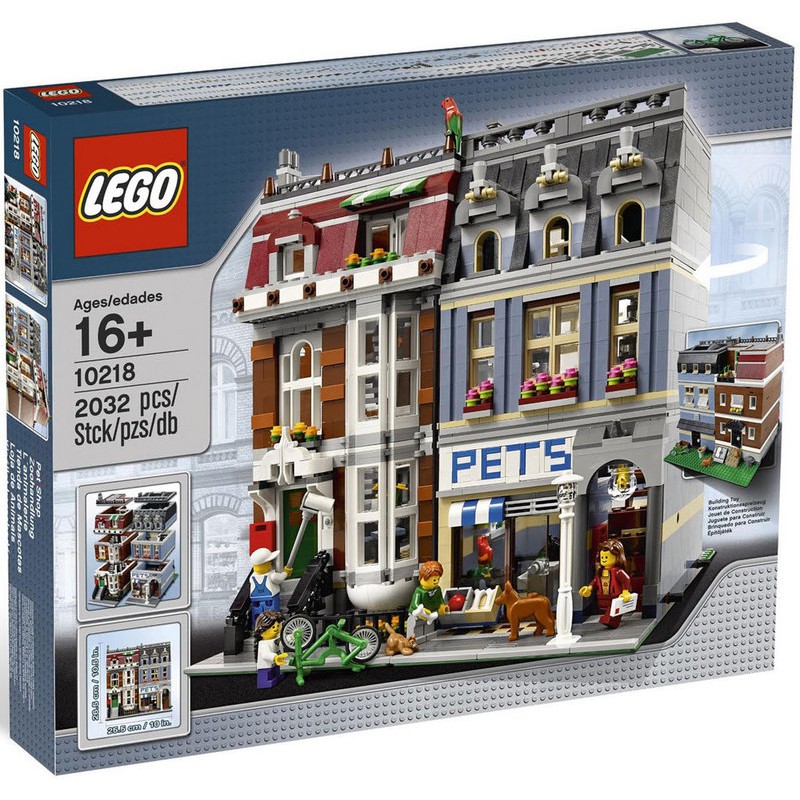 LEGO 樂高 CREATOR系列 街景 寵物店 10218