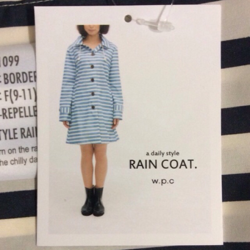 全新日本 Rain Coat 輕便風雨衣