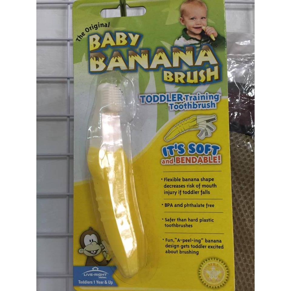 【現貨】美國BABY BANANA BRUSH 香蕉固齒器