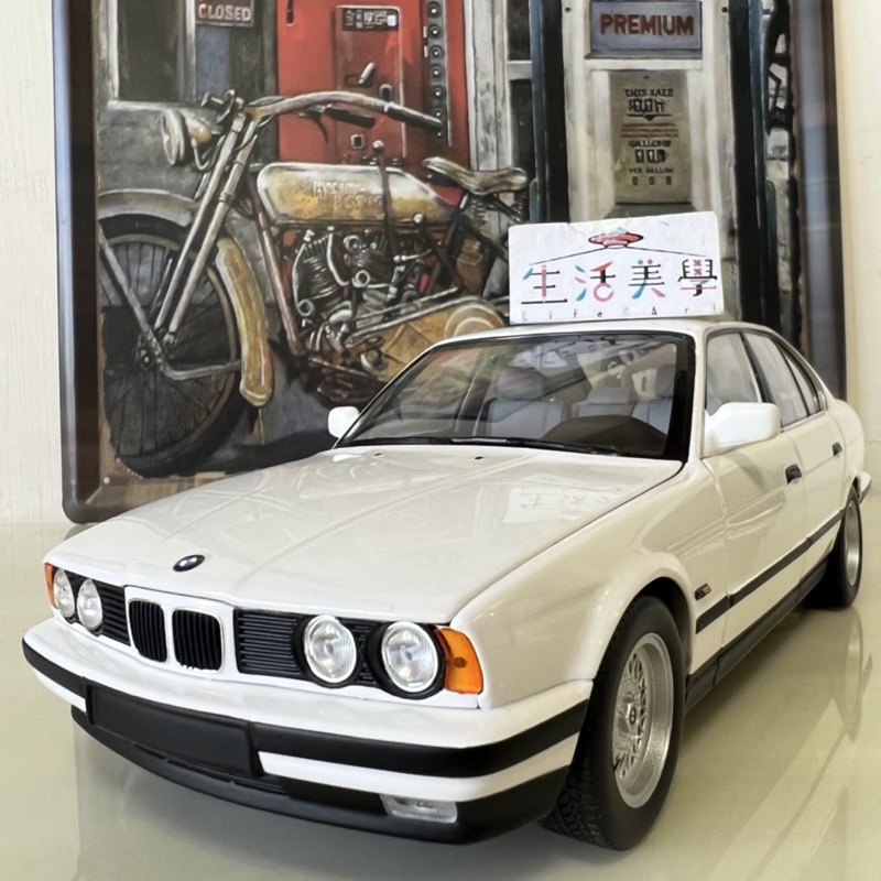 【生活美學】👏全新現貨24H當天出貨 1:18 1/18 Minichamps Bmw 535i E34 寶馬 模型車