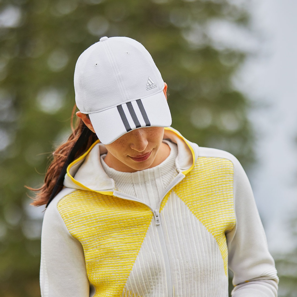藍鯨高爾夫 adidas GOLF【秋冬款】女款彩帶遮陽帽 #HG5582(白)/#HG5583(黑)