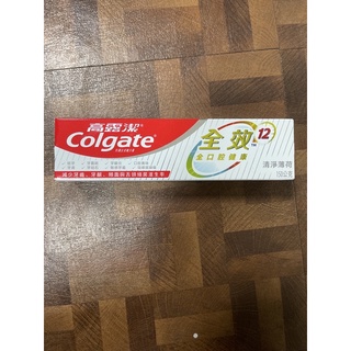 【滿100元出貨】高露潔全效牙膏 清淨薄荷 150g