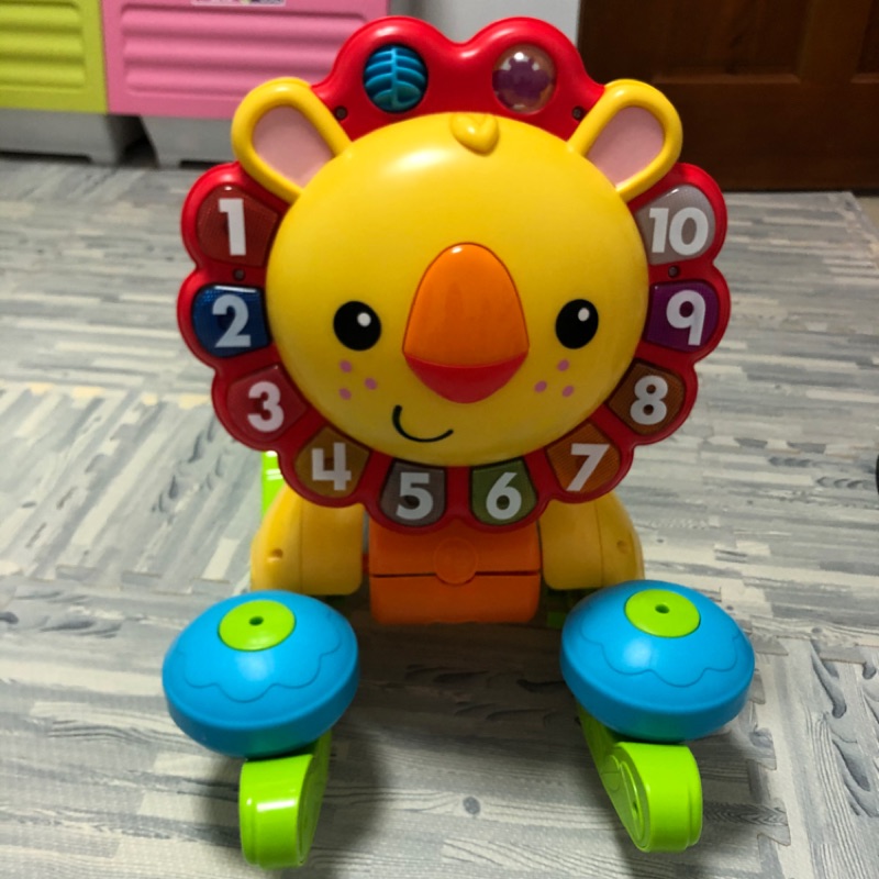 Fisher Price 費雪 四合一豪華獅子學步車（限台中自取）