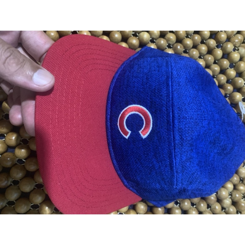 二手 古著 NIKE  Mlb Chicago Cubs youth 芝加哥 小熊 青年  五分割 老帽 棒球帽 cap